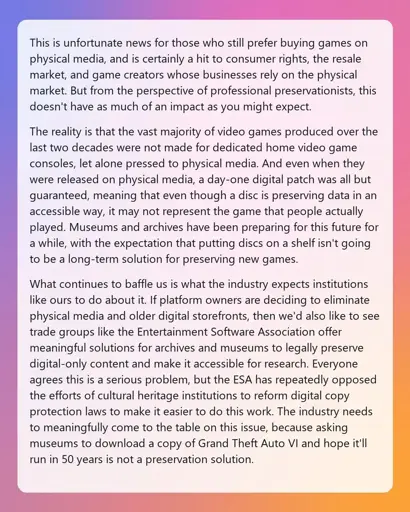 Video Game History Foundation founder says piracy remains the only viable game preservation method